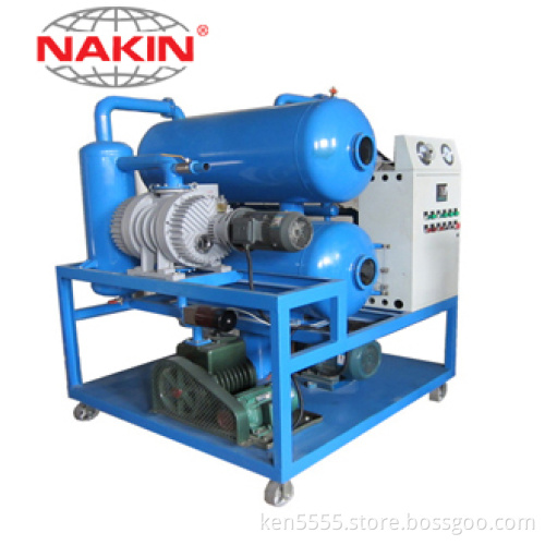 ZYD Double stages vacuum transformer oil purifier